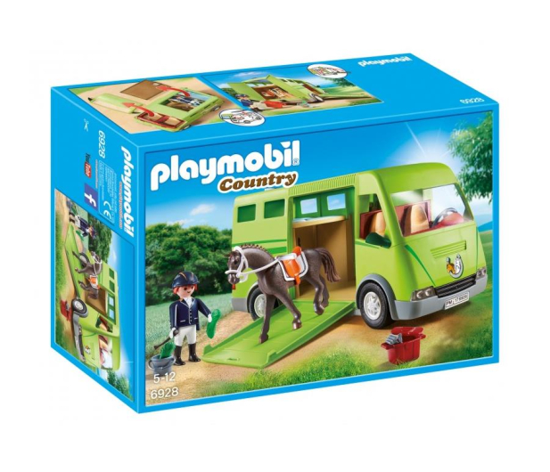 PLAYMOBIL Pojazd do przewozu koni - 440709 - zdjęcie 2